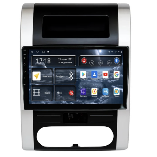 Штатная магнитола Redpower 71001 для Nissan X-Trail II (T31) 2007-2014 с климат-контролем на Android 10.0