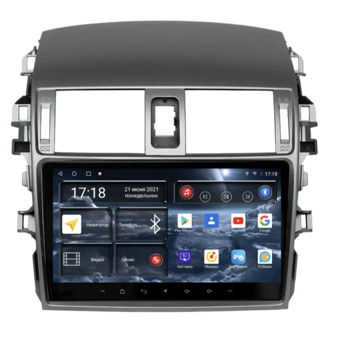 Штатная магнитола Redpower 71063 для Toyota Corolla X (E140, E150) 2006-2013 на Android 10.0