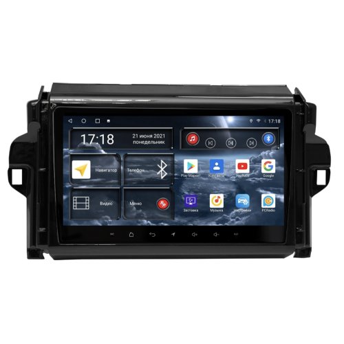 Штатная магнитола Redpower 71069 для Toyota Fortuner II (2015-2025) на Android 10.0