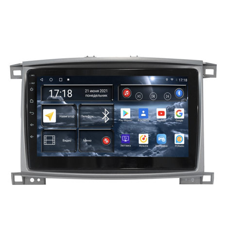 Штатная магнитола Redpower 71183 для Toyota Land Cruiser 100 1998-2007 на Android 10.0