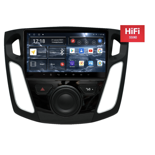 Штатная магнитола Redpower 75150 Hi-Fi для Ford Focus 3 2011+ на Android 10.0