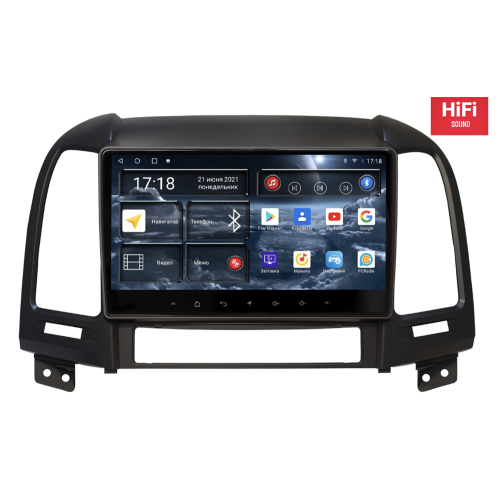 Штатная магнитола Redpower 75008 Hi-Fi для Hyundai Santa Fe III 2005-2012 на Android 10.0