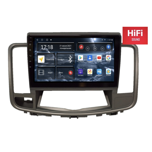 Штатная магнитола Redpower 75300C Hi-Fi для Nissan Teana II 2008-2013 с цветным дисплеем на Android 10.0