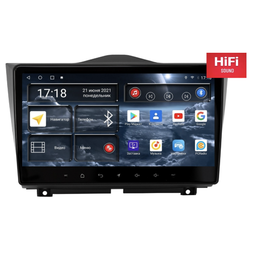 Штатная магнитола Redpower 75061 Hi-Fi для Lada Granta 2018-2025 на Android 10.0