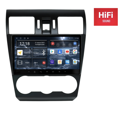 Штатная магнитола Redpower 75362 Hi-Fi для Subaru Forester IV 2012-2014, XV I 2011-2015 на Android 10.0