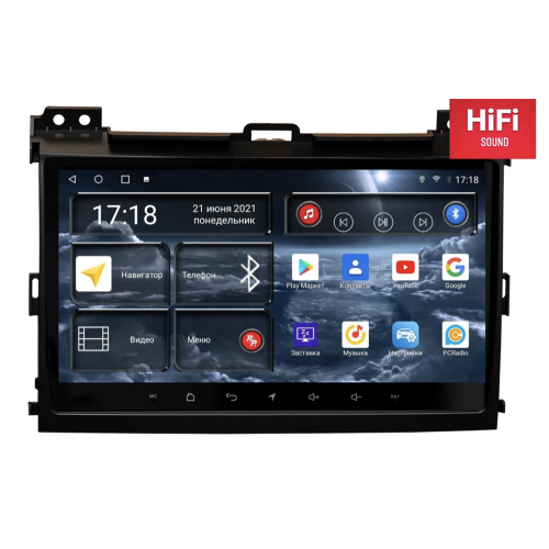Штатная магнитола Redpower 75182 Hi-Fi для Lexus GX 470 2002-2009 на Android 10.0