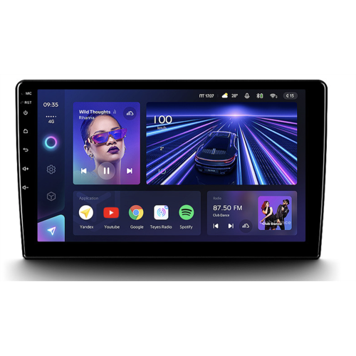 Универсальная магнитола 9 дюймов Teyes CC3 3/32 GB на Android 10.0