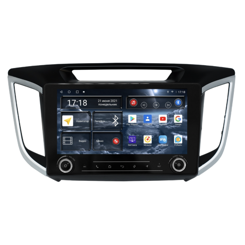 Штатная магнитола Redpower K71025 для Hyundai Creta 2016-2021 на Android 10.0