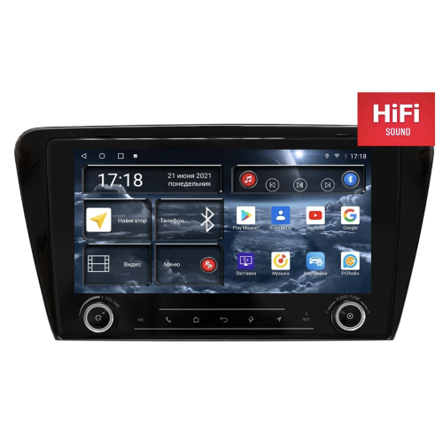Штатная магнитола Redpower K75007 Hi-Fi для Skoda Octavia III (A7) 2013-2018 на Android 10.0