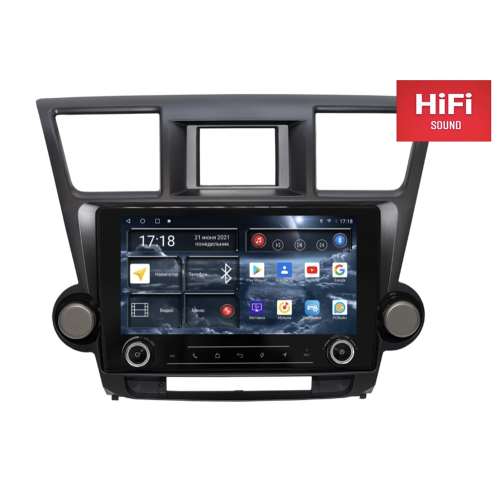 Штатная магнитола Redpower K75035 Hi-Fi для Toyota Highlander (U40) 2007-2013 на Android 10.0