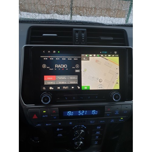 Штатная магнитола Redpower K75365 Hi-Fi для Toyota Land Cruiser Prado 150 2017-2020 на Android 10.0