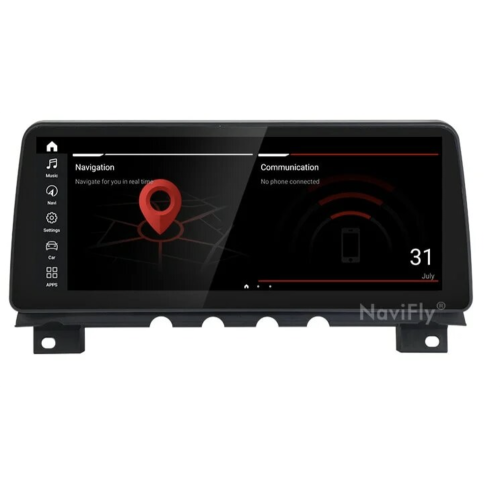 Магнитола CarMedia XN-B1010H для BMW 7 (F01, F02, F04) 2009-2015 CIC на Android 10.0