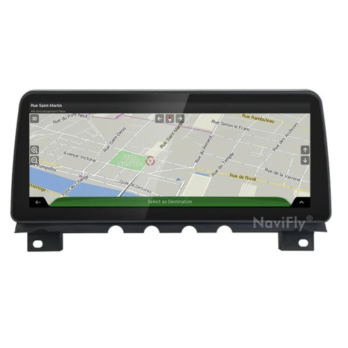 Магнитола CarMedia XN-B1010H для BMW 7 (F01, F02, F04) 2009-2015 CIC на Android 10.0