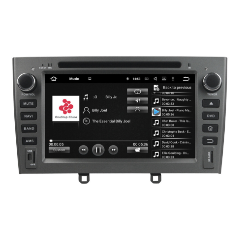 Магнитола CarMedia XN-7604g-P5 для Peugeot 308 I, 408, RCZ I 2007-2017 на Android 10.0