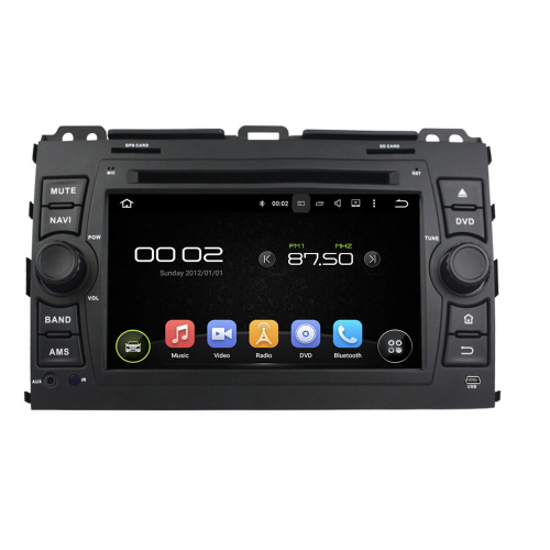 Магнитола CarMedia XN-7027-P30 для Toyota Land Cruiser Prado 120 2002-2009 на Android 10.0