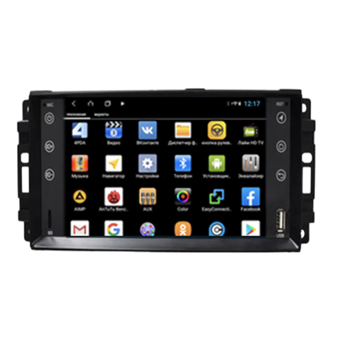 Штатная магнитола Parafar PF799XHD для Jeep 1.5 DIN на Android 12.0