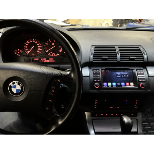 Штатная магнитола Parafar для BMW E38, E39, E53 2000-2006 на Android 12.0 (PF395XHDDVD)