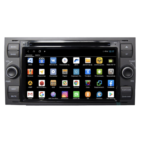 Штатная магнитола Parafar для Ford Focus II 2005-2008 на Android 12.0 (PF149XHDDVD)