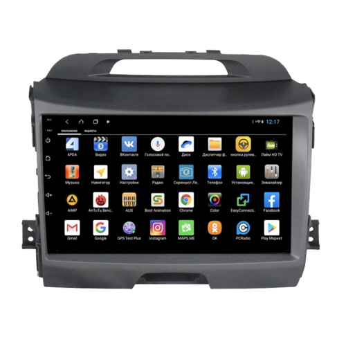 Штатная магнитола Parafar для Kia Sportage 3 2010-2016 на Android 12.0 (PF537XHD)