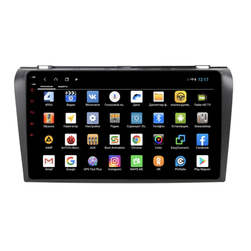 Штатная магнитола Parafar для Mazda 3 2003-2009 на Android 12.0 (PF161XHD)