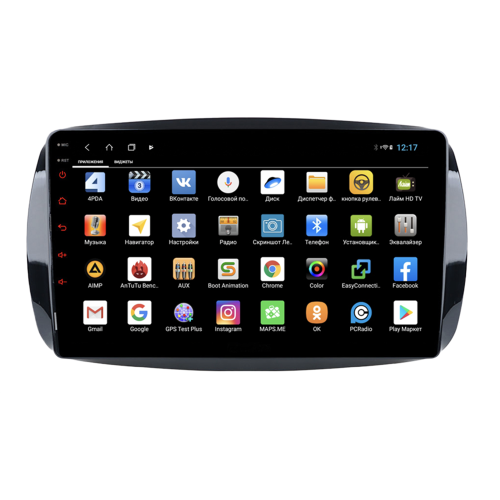 Штатная магнитола Parafar для Mercedes Fortwo III 2014-2024, Forfour II 2014-2024 на Android 12.0 (PF214XHD)