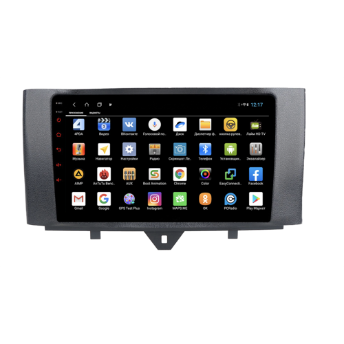 Штатная магнитола Parafar для Mercedes Smart 2007-2015 на Android 12.0 (PF215XHD)