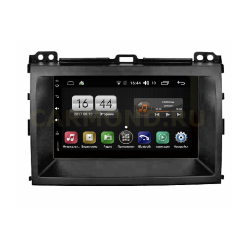 Магнитола FarCar s185 для Toyota Prado 2002 - 2009 на Android 8.1 (LX832-RTY-N05)