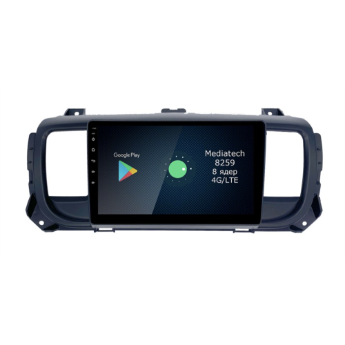 Штатная магнитола Roximo 4G RX-2907 для Citroen SpaceTourer, Jampy III 2016-2024 на Android 12.0
