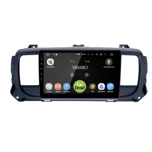 Штатная магнитола Roximo CarDroid RD-2907F для Peugeot Expert 2016+, Traveller 2016+ на Android 10.0