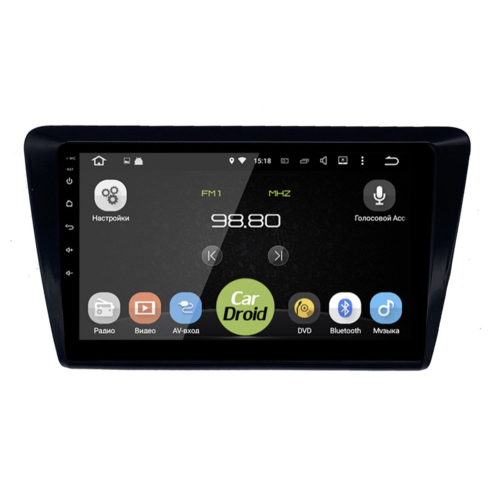 Штатная магнитола Roximo CarDroid RD-3207F для Skoda Rapid 2018-2020 на Android 10.0