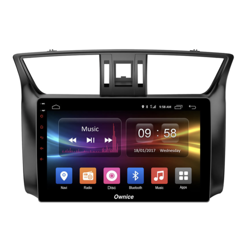 Штатная магнитола CarMedia OL-1666-N для Nissan Sentra VII (B17) 2014-2017, Tiida II 2015-2017 на Android 10.0