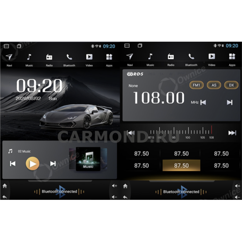 Штатная магнитола CarMedia OL-1502-RL TESLA (вертикально-поворотный экран) для Mazda 3 III 2013-2018 на Android 10.0