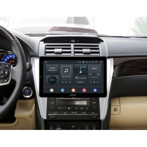 Штатная магнитола CarMedia OL-1607-RL TESLA (вертикально-поворотный экран) для TOYOTA Camry 2011-2014 (V50) на Android 10.0
