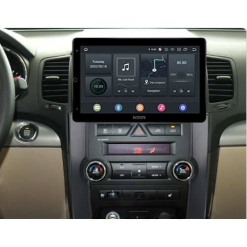 Штатная магнитола CarMedia OL-1748-RL TESLA (вертикально-поворотный экран) для Kia Sorento II 2009-2012 на Android 10.0