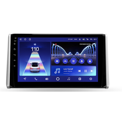 Штатная магнитола Teyes CC2 Plus 6/128 ГБ для Toyota RAV4 (XA50) 2018-2024 на Android 10.0