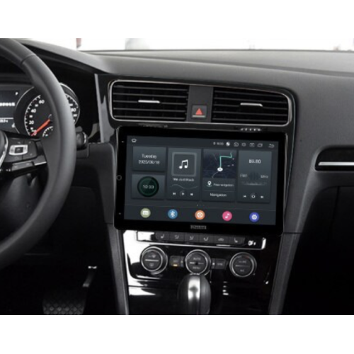 Штатная магнитола CarMedia OL-1907-RL TESLA (вертикально-поворотный экран) для Volkswagen GOLF 7 2013-2019 на Android 10.0