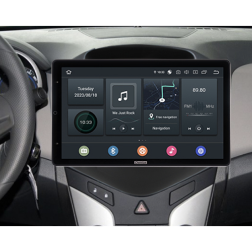 Штатная магнитола CarMedia OL-9222-RLX TESLA (вертикально-поворотный экран) для Chevrolet Cruze I 2009-2012 на Android 10.0