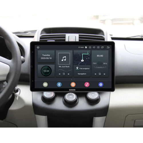 Штатная магнитола CarMedia OL-9811-RLX TESLA (вертикально-поворотный экран) для Lifan X60 I 2012-2016 на Android 10.0