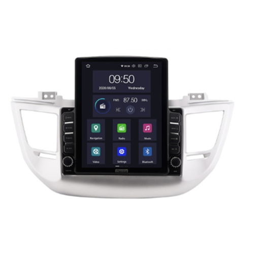 Штатная магнитола CarMedia OL-9705-HL TESLA для Hyundai Tucson III 2015-2018 на Android 10.0
