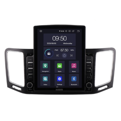 Штатная магнитола CarMedia OL-9915-HL TESLA для Volkswagen Sharan II 2010-2022 на Android 10.0