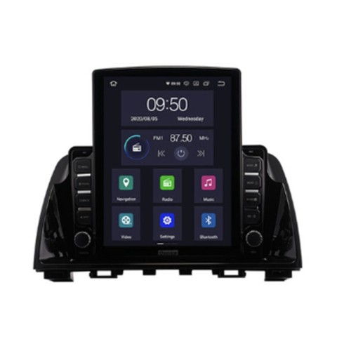 Штатная магнитола CarMedia OL-9580-HL TESLA для Mazda 6 III 2012-2015 на Android 9.0