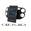 Штатная магнитола CarMedia OL-9908-2-RL TESLA (вертикально-поворотный экран) для Volkswagen Tiguan 2007-2016 на Android 10.0