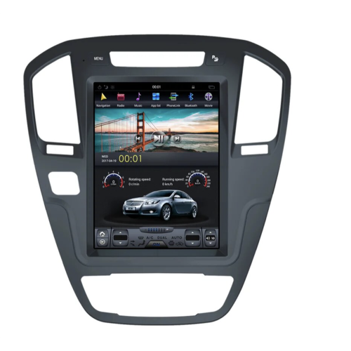 Магнитола Тесла CarMedia ZF-1069BL-DSP Tesla-Style для Opel Insignia 2009–2013 (цвет панели: черный) на Android 9.0