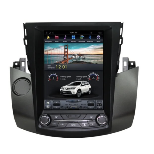 Магнитола Тесла CarMedia ZF-1121-DSP Tesla-Style для Toyota RAV4 (XA30) 2006-2013 на Android 9.0