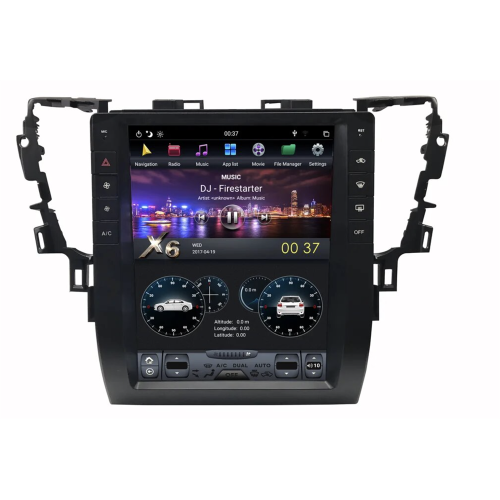 Магнитола Тесла CarMedia ZF-1308L-DSP Tesla-Style для Toyota Alphard 2015-2019 на Android 9.0