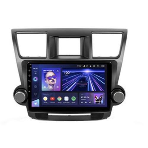 Штатная магнитола Teyes CC3 6/128 ГБ для Toyota Highlander (U40) 2007-2013 на Android 10.0