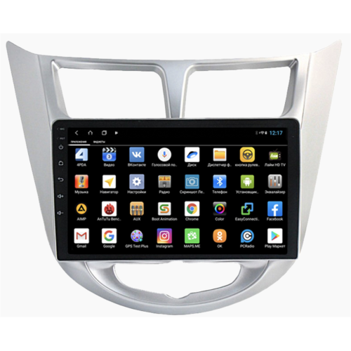 Штатная магнитола Parafar для Hyundai Solaris 2010-2016 на Android 10.0 (PF067AHD-Low)