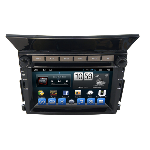 Штатная магнитола CarMedia KR-6225-S9 для Honda Pilot II 2008-2015 на Android 8.1