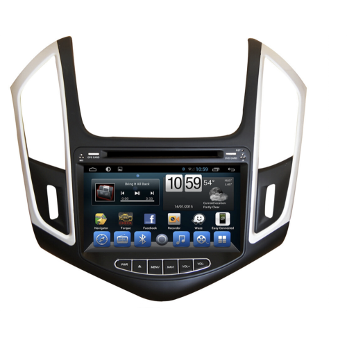 Штатная магнитола CarMedia KR-8055-S9 для Chevrolet Cruze I 2012-2015 на Android 8.1