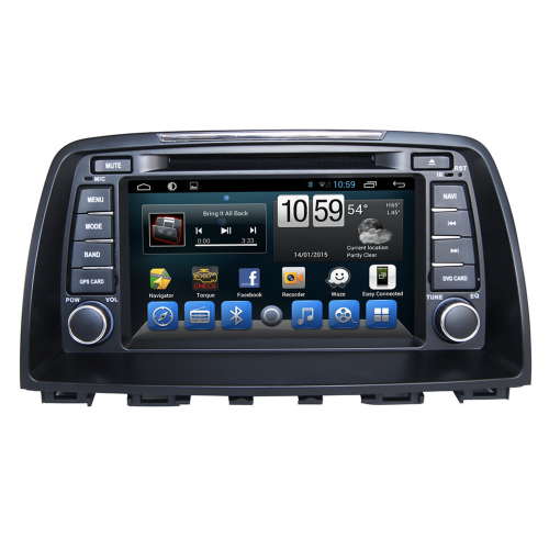 Штатная магнитола CarMedia KR-8074-S9 для Mazda 6 III 2012-2015 на Android 8.1